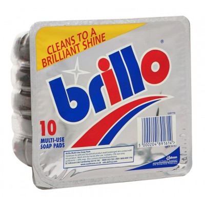 Brillo Pads - 1 x 10